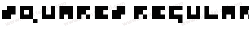 squares regular字体转换